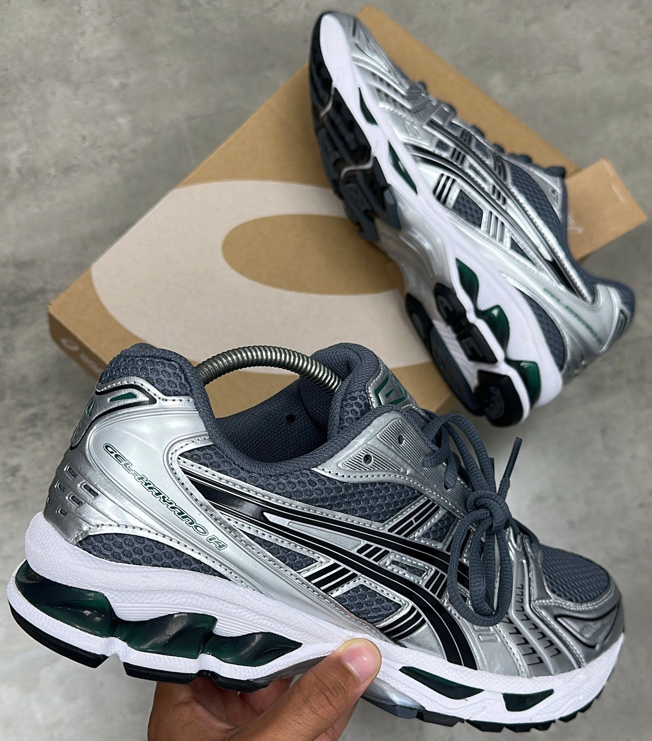 ASICS GEL-KAYANO - METROPOLIS / JASPER GREEN
