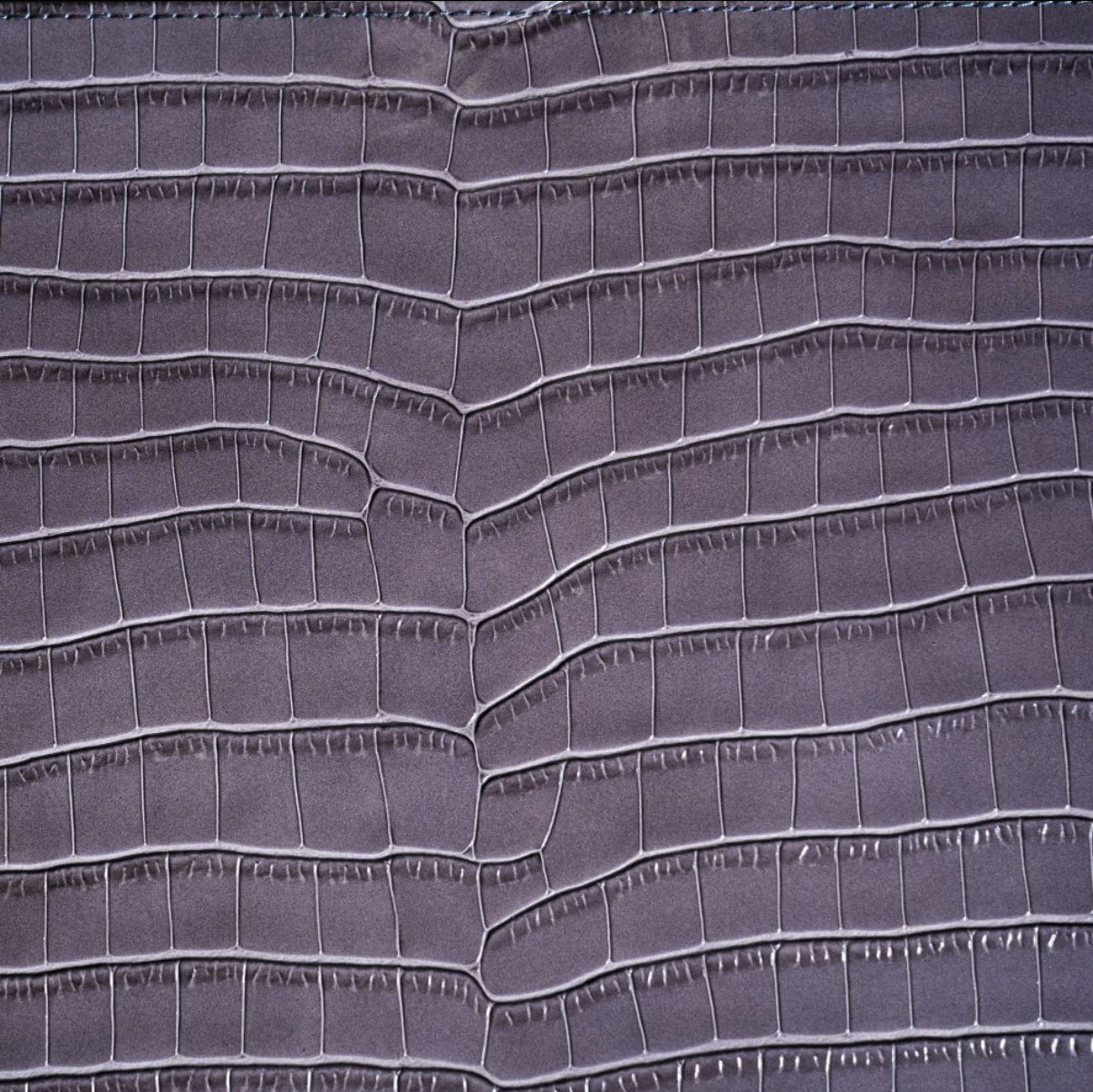 ETIER VERDI DOUBLE WATCH ROLL CROCODILE LEATHER - GREY