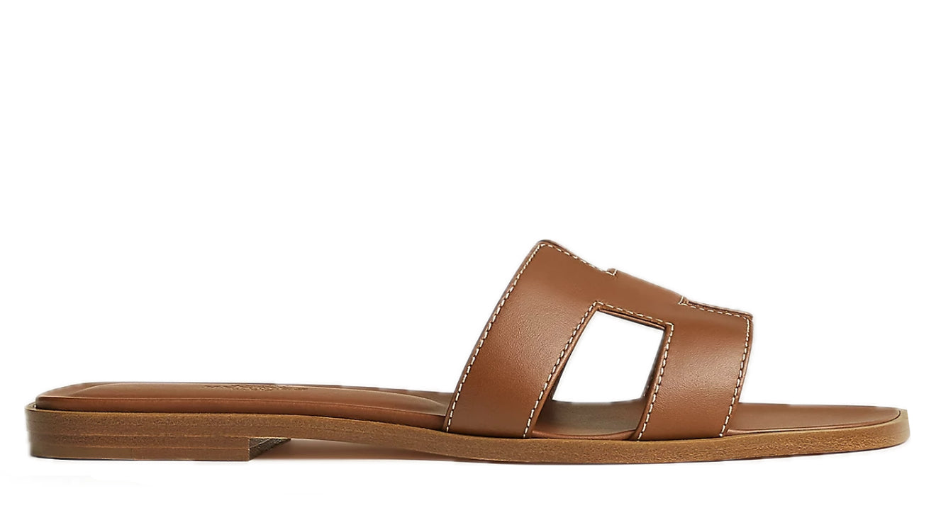 HERMES ORAN SANDAL - GOLD