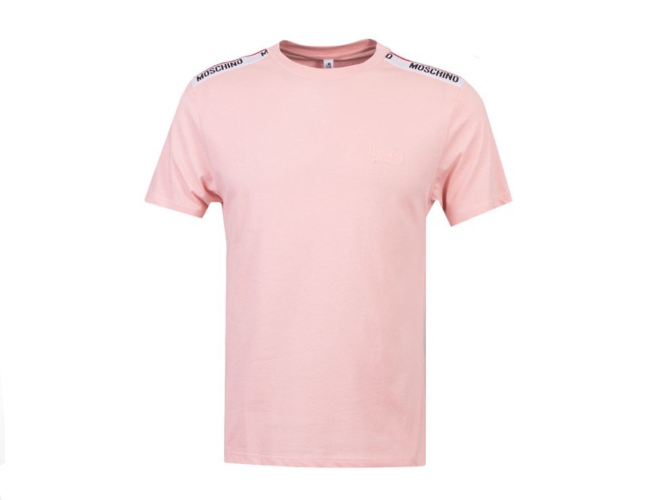 MOSCHINO TAPE TEE - PINK