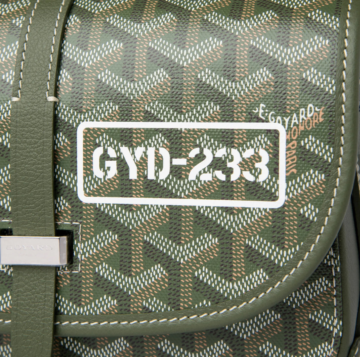 GOYARD BELVEDERE PM MESSENGER BAG - EVER GREEN 1/233