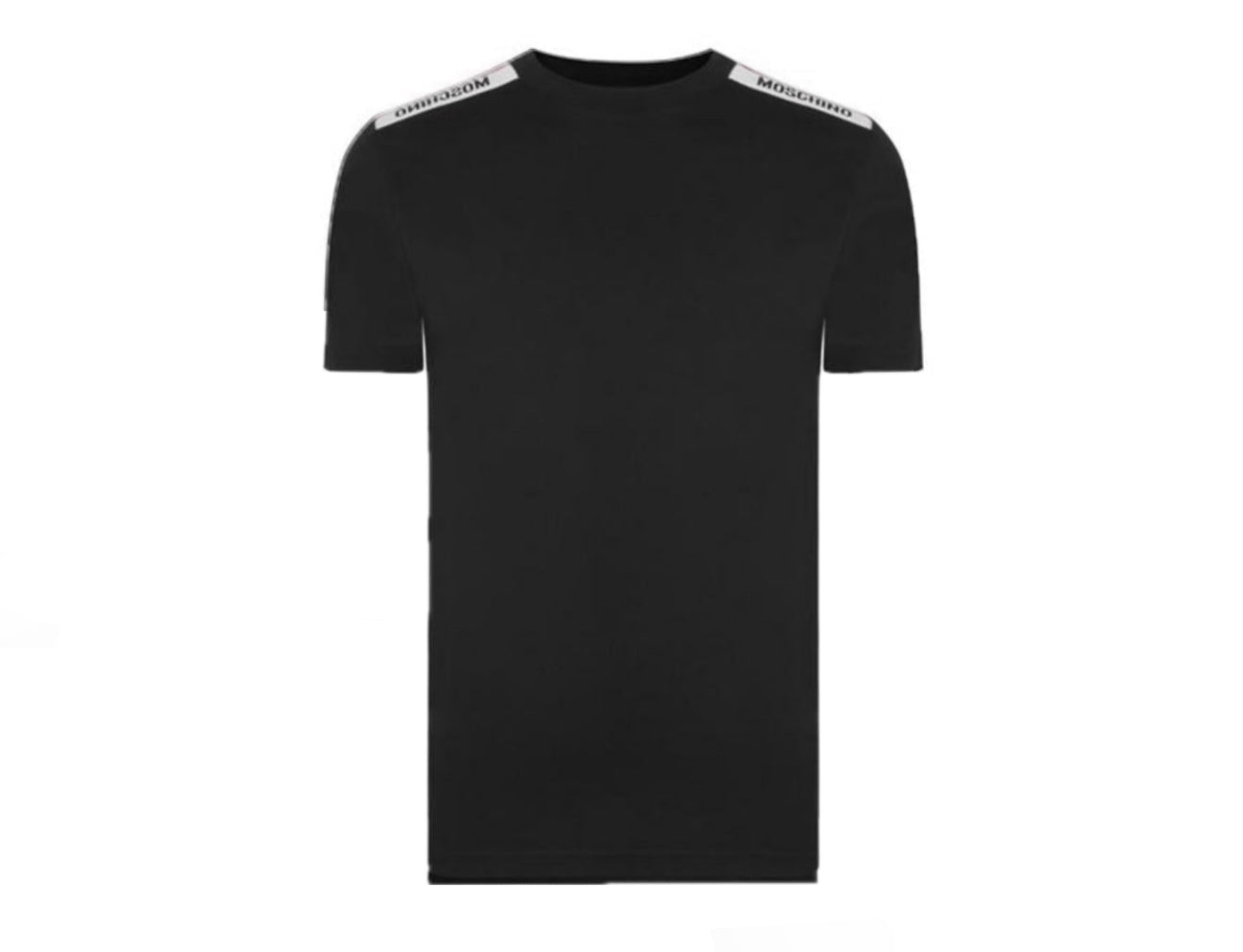 MOSCHINO TAPE TEE - BLACK