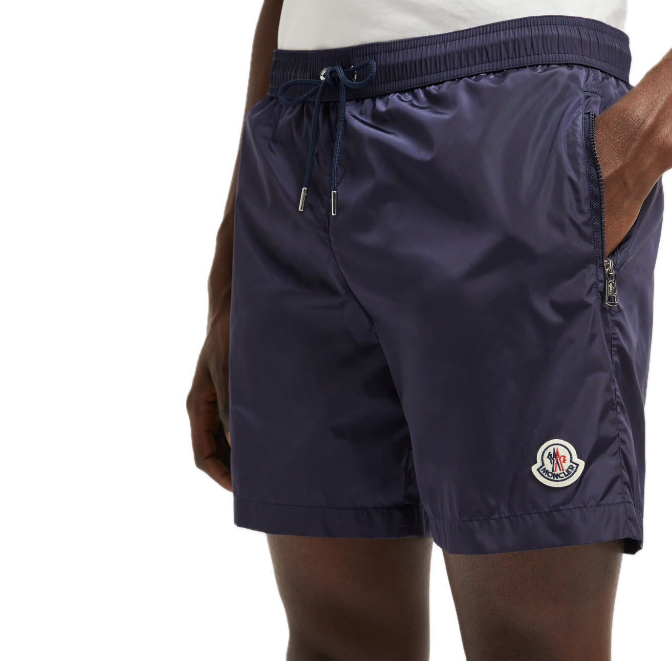 MONCLER SWIM SHORTS - NAVY