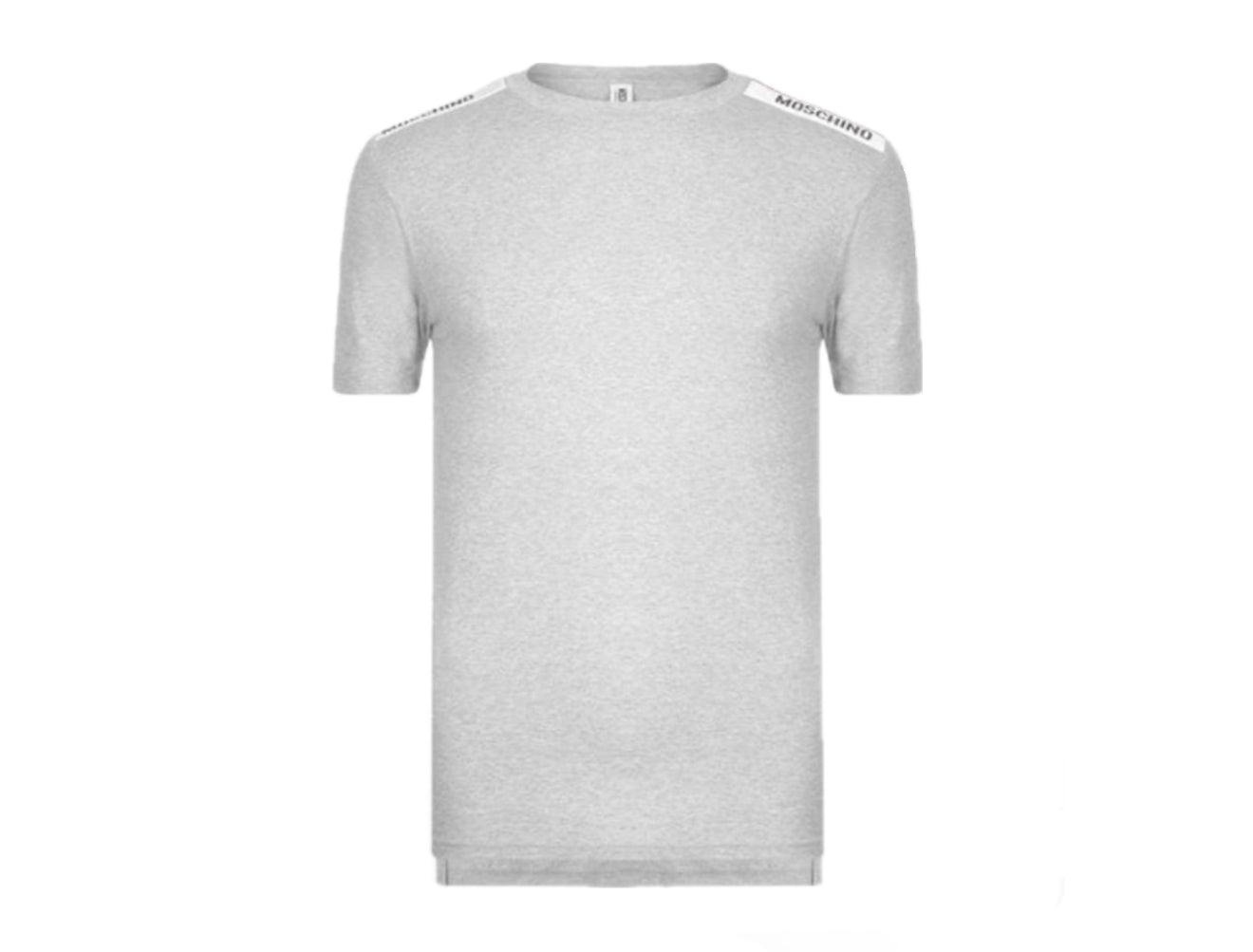 MOSCHINO TAPE TEE - GREY
