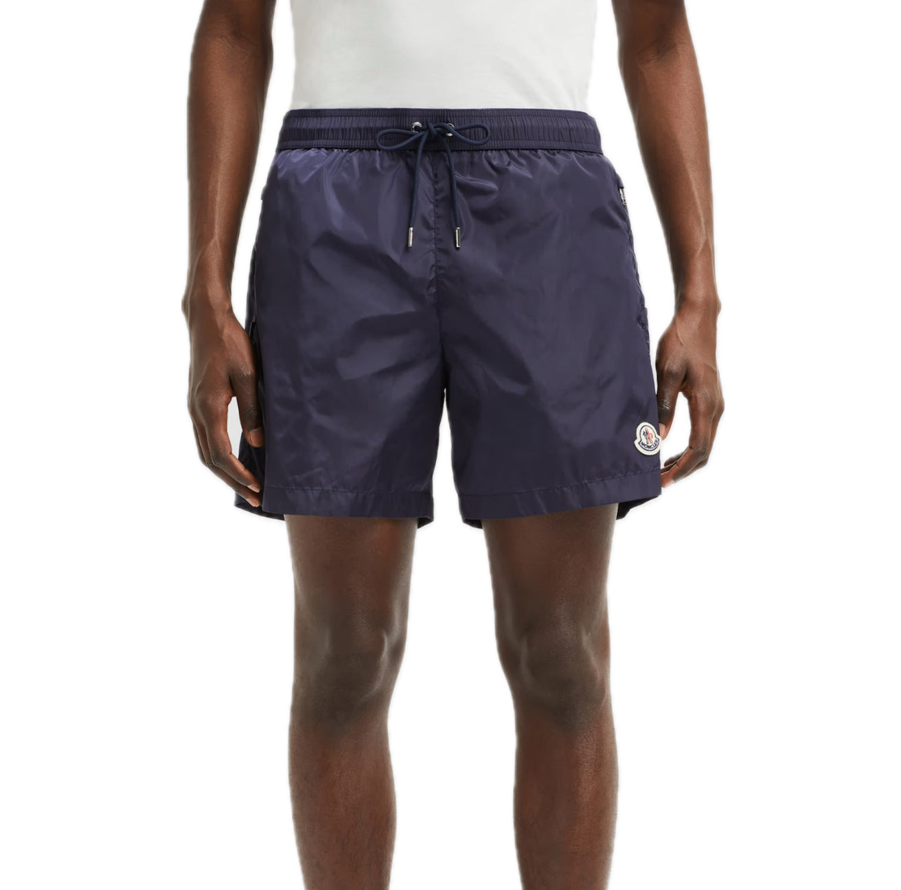 MONCLER SWIM SHORTS - NAVY
