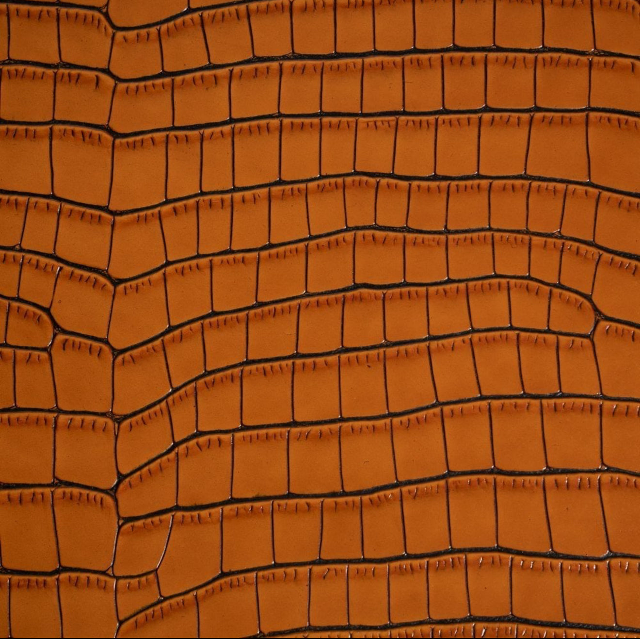 ETIER ZEGATO 10 WATCH CASE CROCODILE LEATHER - TAN