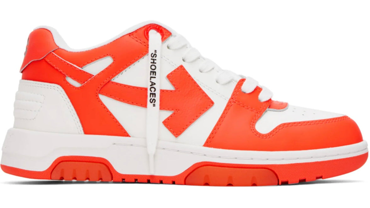 OFF WHITE ‘OUT OF OFFICE’ TRAINERS - NEON ORANGE