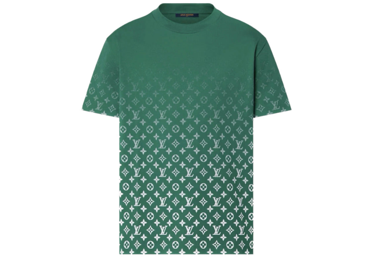 LOUIS VUITTON LV GREEN MONOGRAM GRADIENT TEE