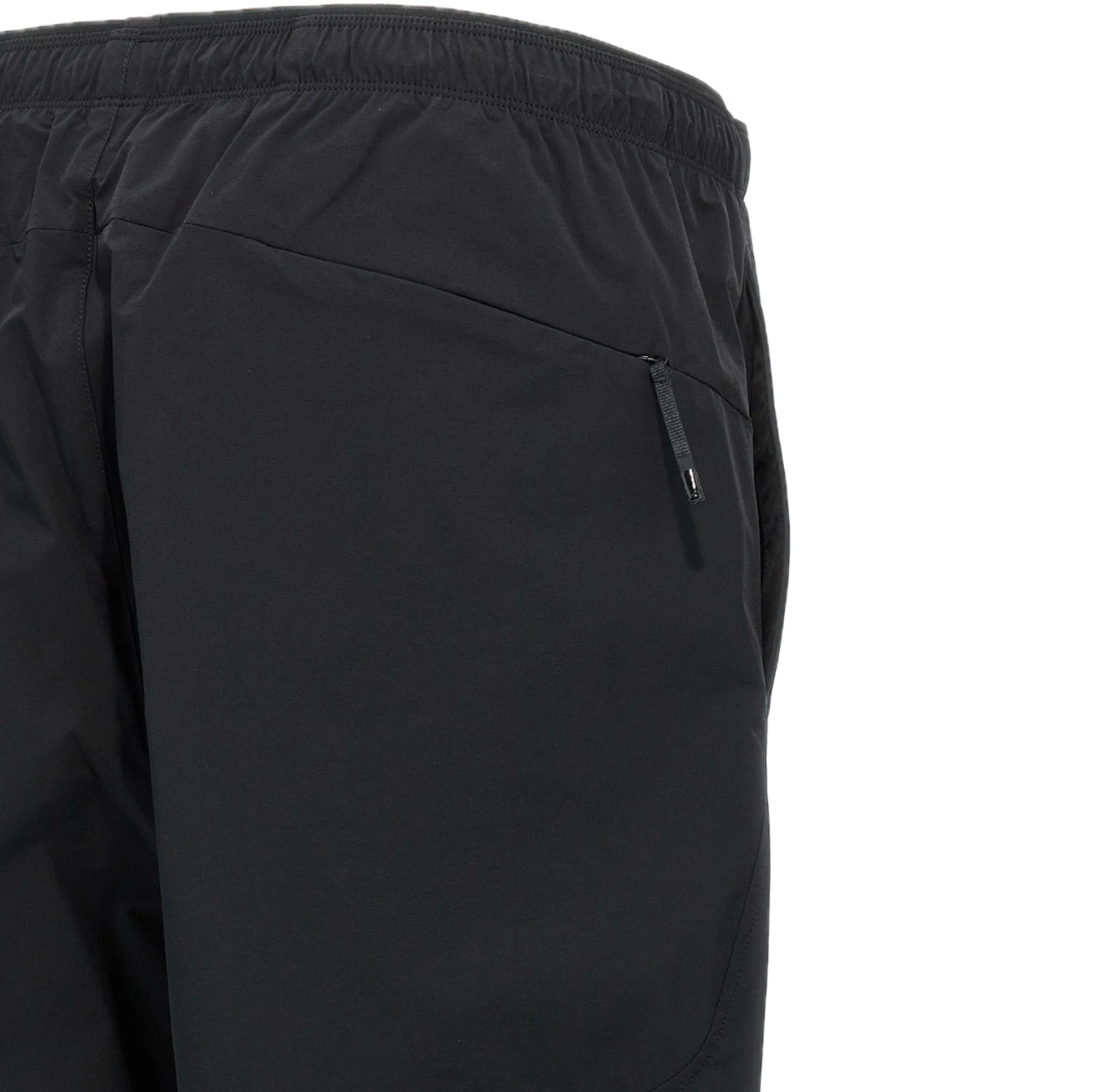 MONCLER LOGO PATCH TRACK PANTS - BLACK