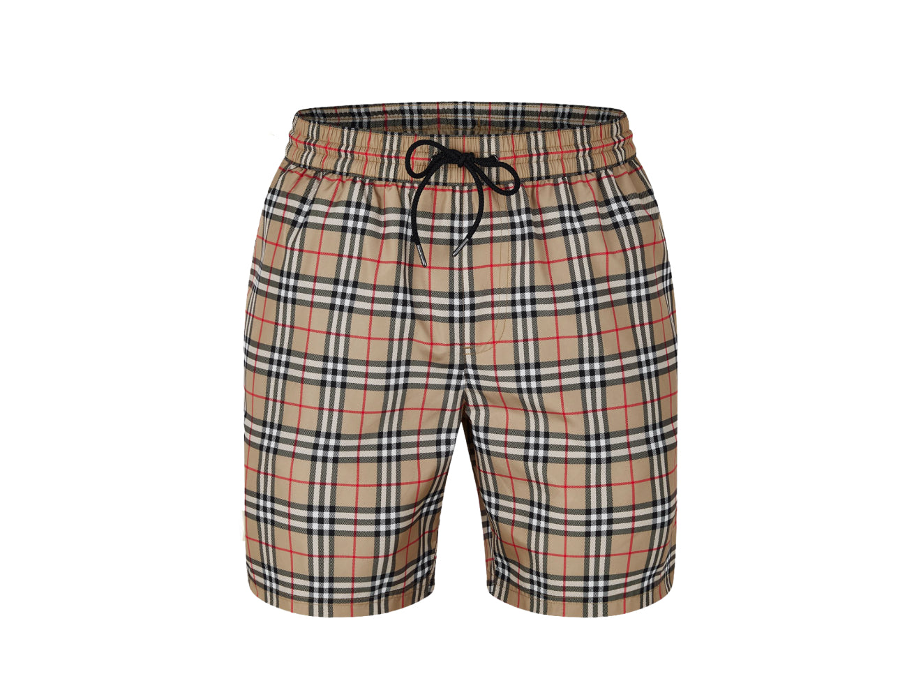 BURBERRY GUIDELINES SWIM SHORTS - BEIGE