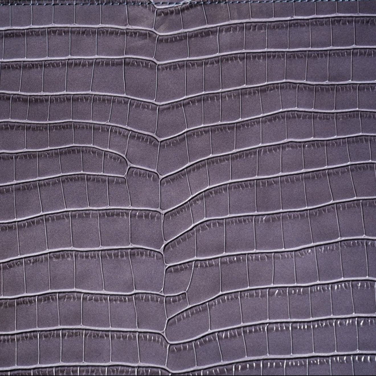 ETIER ZEGATO 10 WATCH CASE CROCODILE LEATHER - GREY