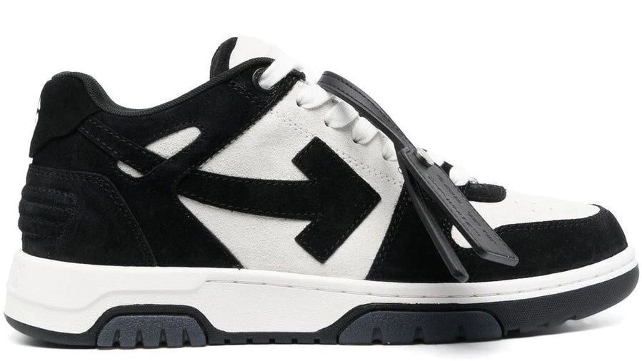 OFF WHITE ‘OUT OF OFFICE’ BLACK SUEDE