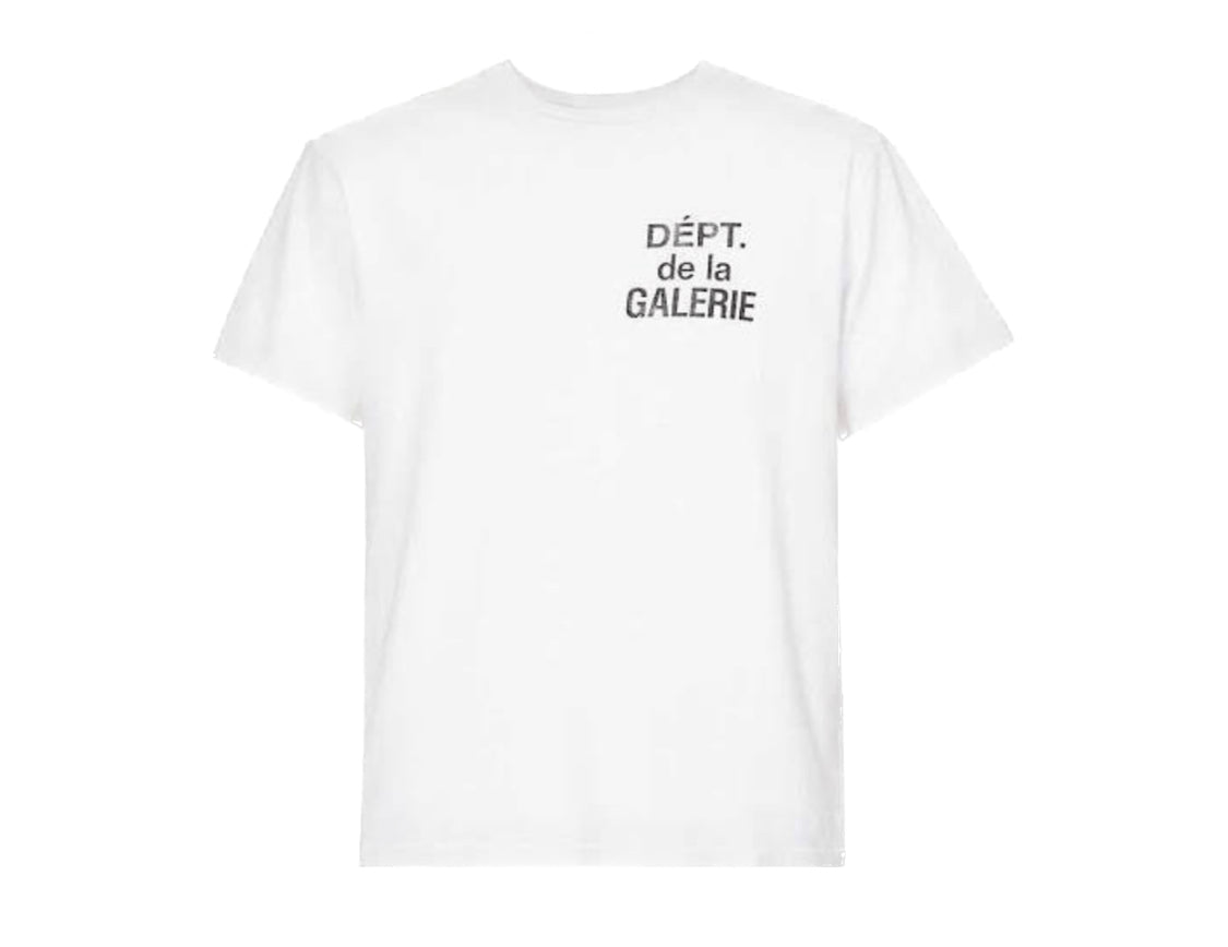 GALLERY DEPT ‘FRENCH BRANDED’ TEE - WHITE