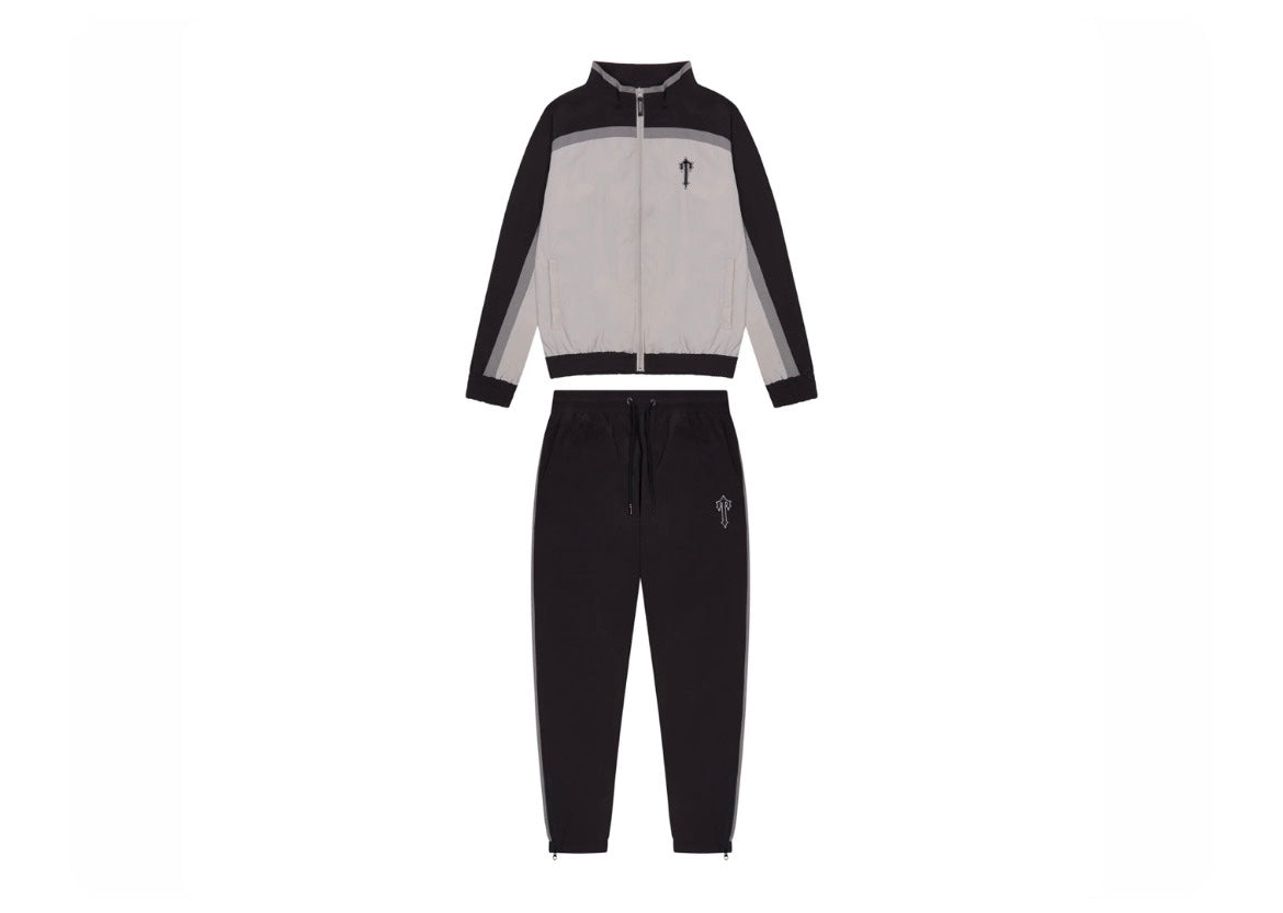 TRAPSTAR SHELL TRACKSUIT - BLACK/GREY