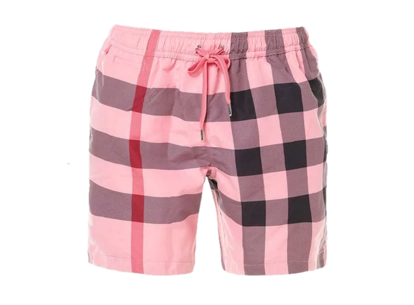(PRE-OWNED) BURBERRY SWIM SHORTS - SALMON PINK