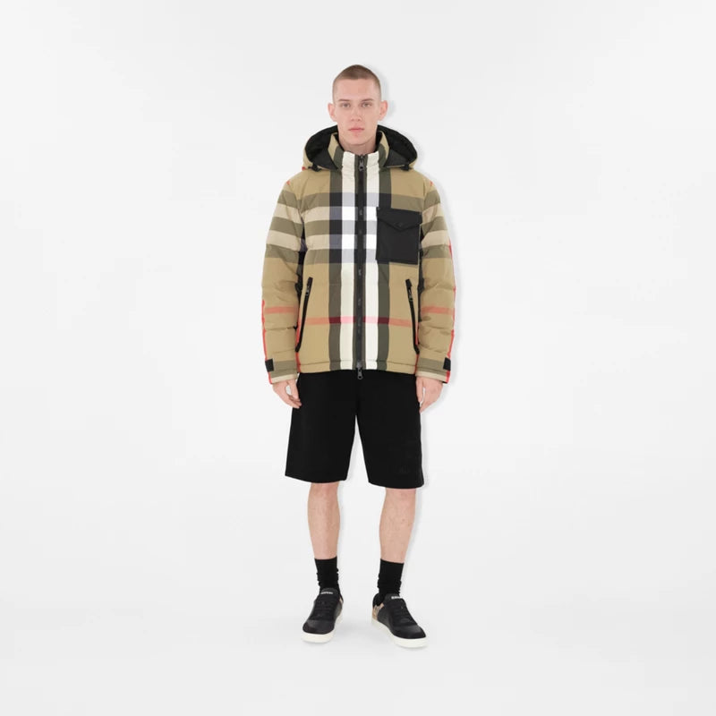 BURBERRY REVERSIBLE CHECK PUFFER JACKET