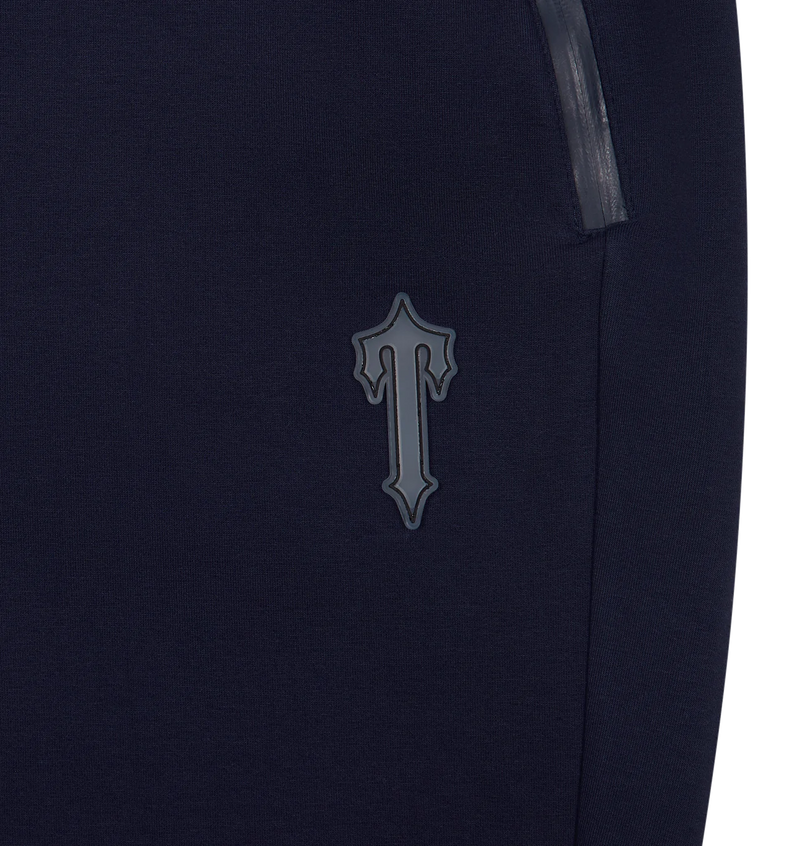 TRAPSTAR T FLEECE TRACKSUIT NAVY / YELLOW withhuk